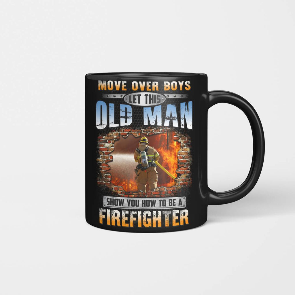 Awesome Firefighter-T-shirt - grunx260804-0151