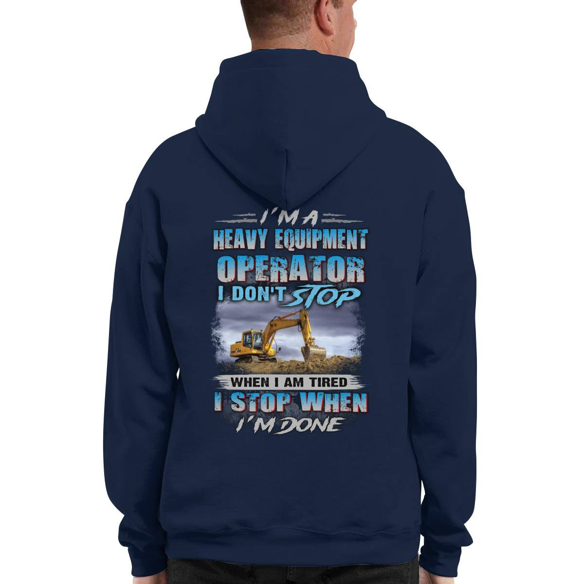 Awesome Heavy Equipment Operator-Hoodie - grunx260804-0179