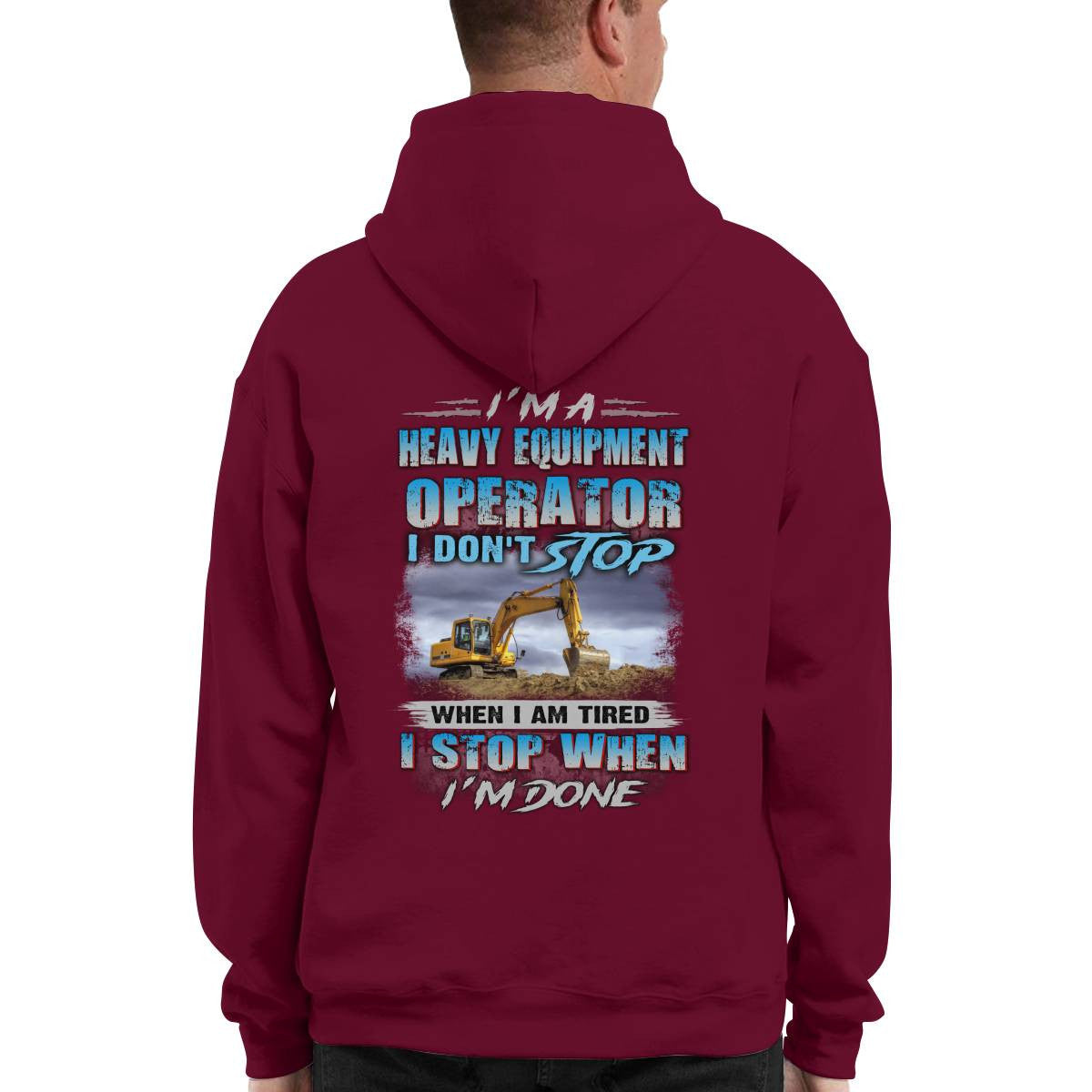 Awesome Heavy Equipment Operator-Hoodie - grunx260804-0179