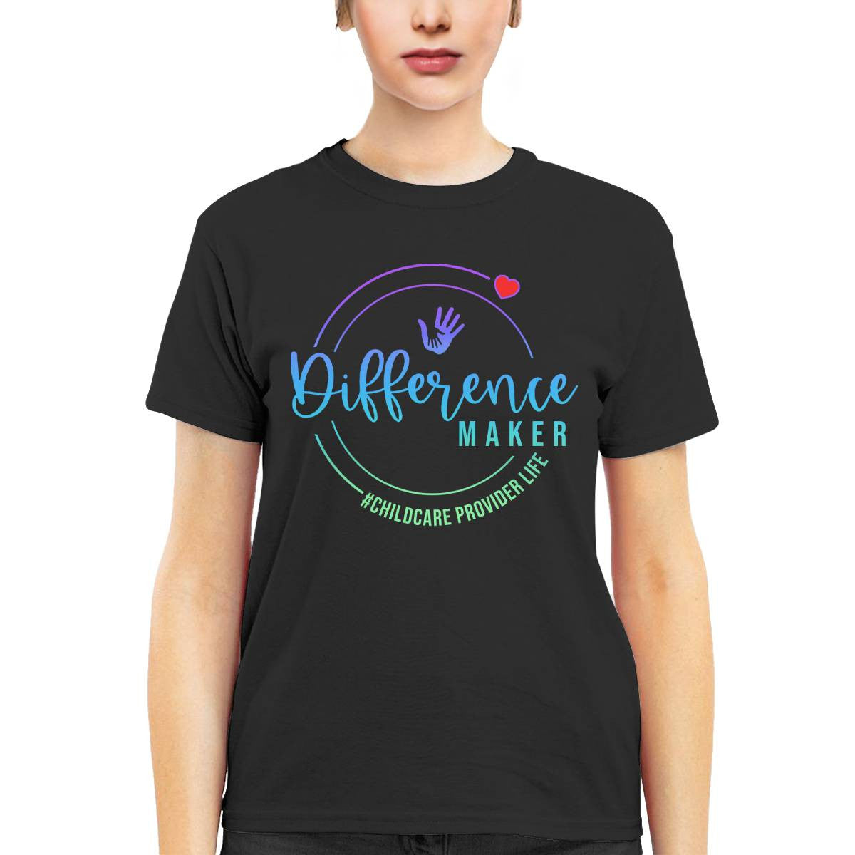 Awesome Childcare Provider Life-T-shirt-#F010824DIFREC2FCHPRZ4