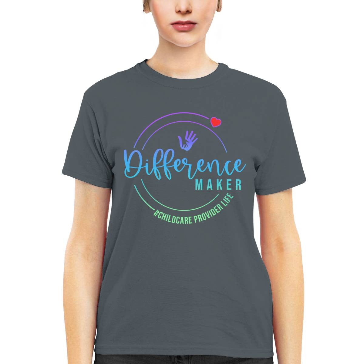 Awesome Childcare Provider Life-T-shirt-#F010824DIFREC2FCHPRZ4