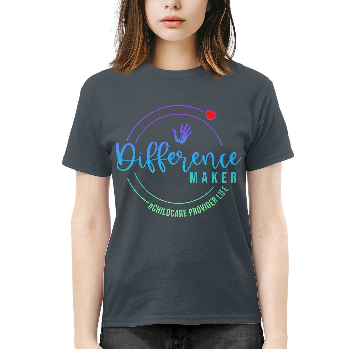 Awesome Childcare Provider Life-T-shirt-#F010824DIFREC2FCHPRZ4