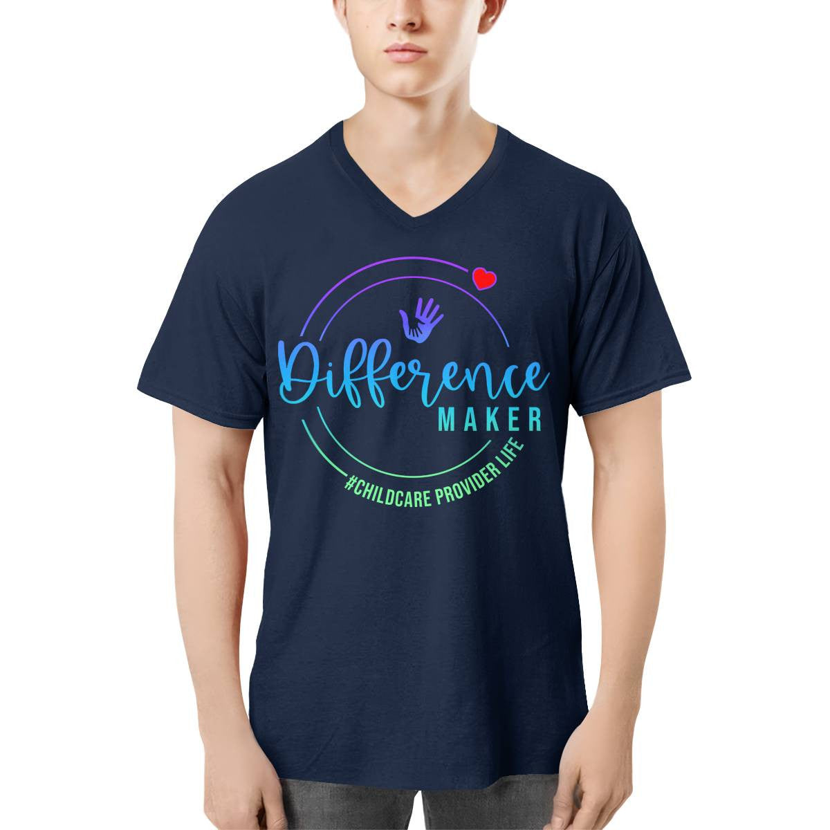 Awesome Childcare Provider Life-T-shirt-#F010824DIFREC2FCHPRZ4