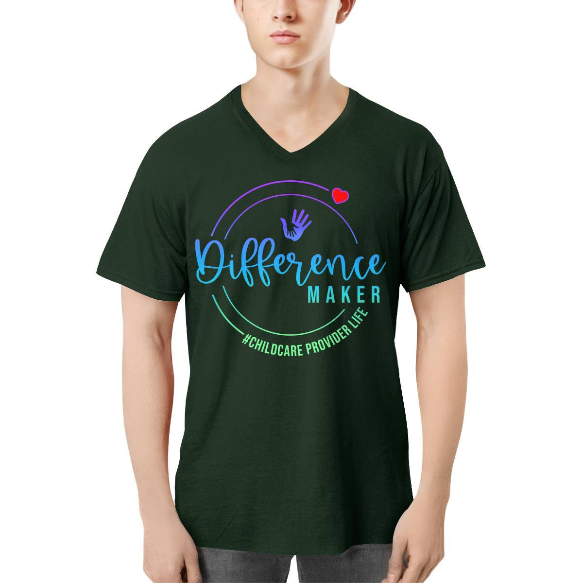 Awesome Childcare Provider Life-T-shirt-#F010824DIFREC2FCHPRZ4