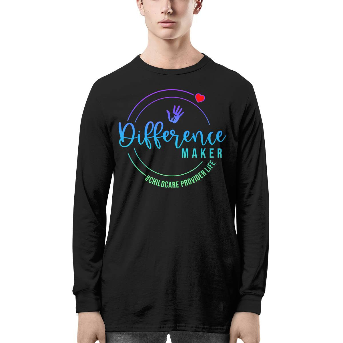 Awesome Childcare Provider Life-T-shirt-#F010824DIFREC2FCHPRZ4