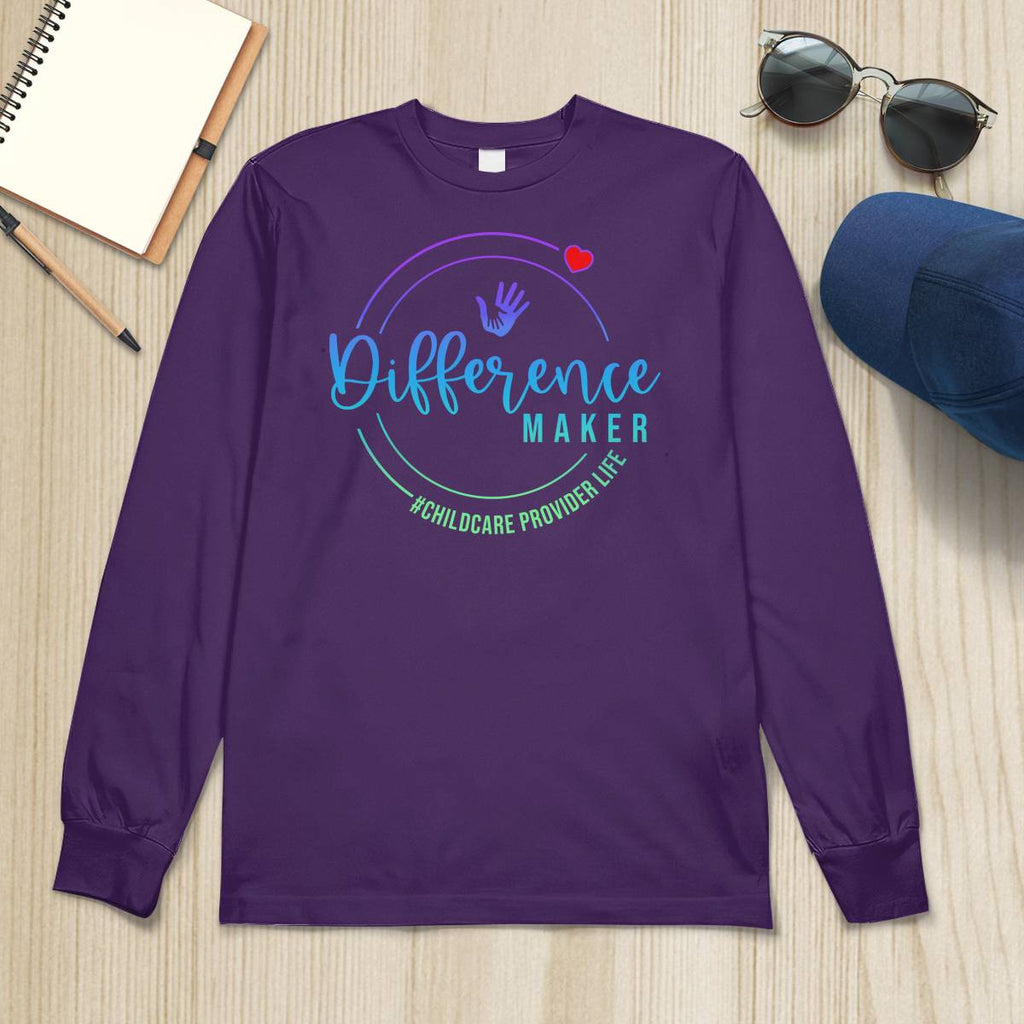Awesome Childcare Provider Life-T-shirt-#F010824DIFREC2FCHPRZ4