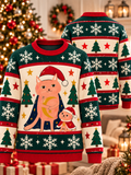 Christmas Cat and Kitten Ugly Sweater