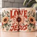 Spread The Love Of Jesus Coffee Mug
