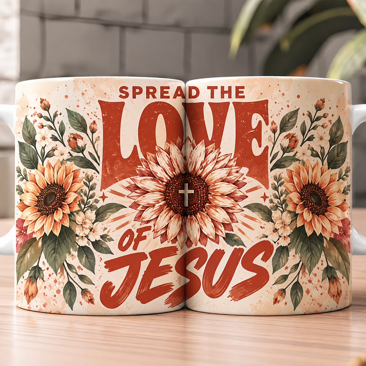 Spread The Love Of Jesus Coffee Mug