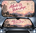 If The Stars Were Made To Worship Car Sun Shade