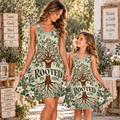 Rooted In Him Faith Family Sleeveless Dress
