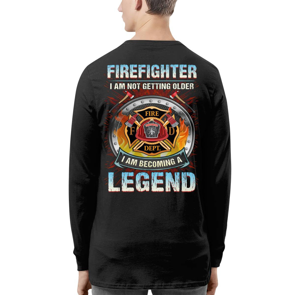 Awesome Firefighter -Hoodie - grunx260804-0140