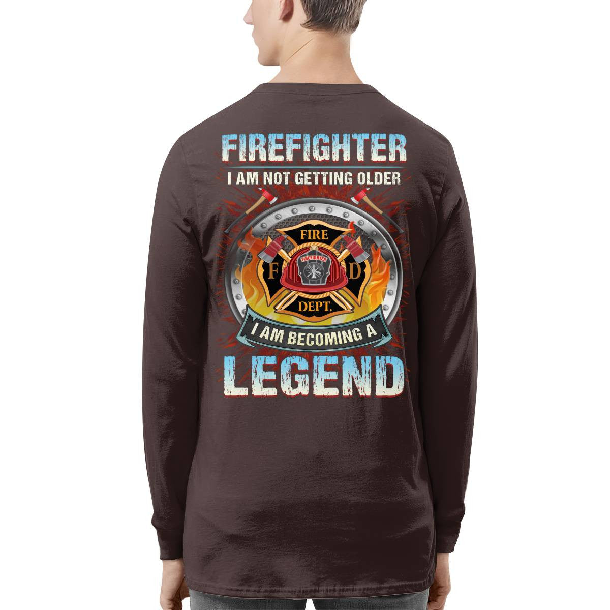 Awesome Firefighter -Hoodie - grunx260804-0140