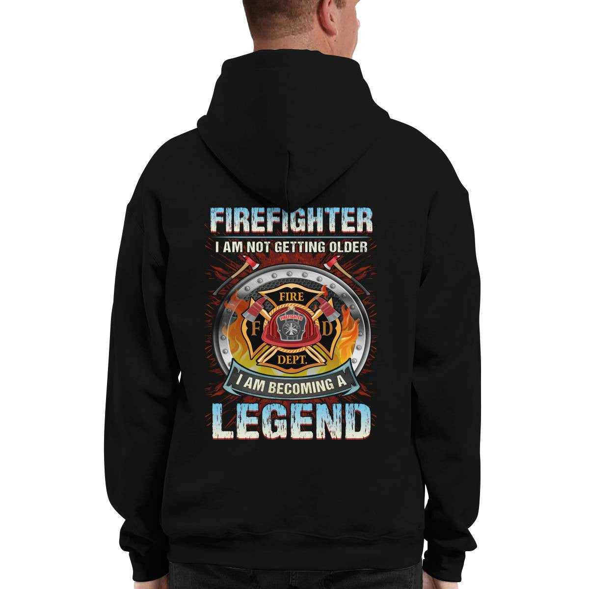 Awesome Firefighter -Hoodie - grunx260804-0140