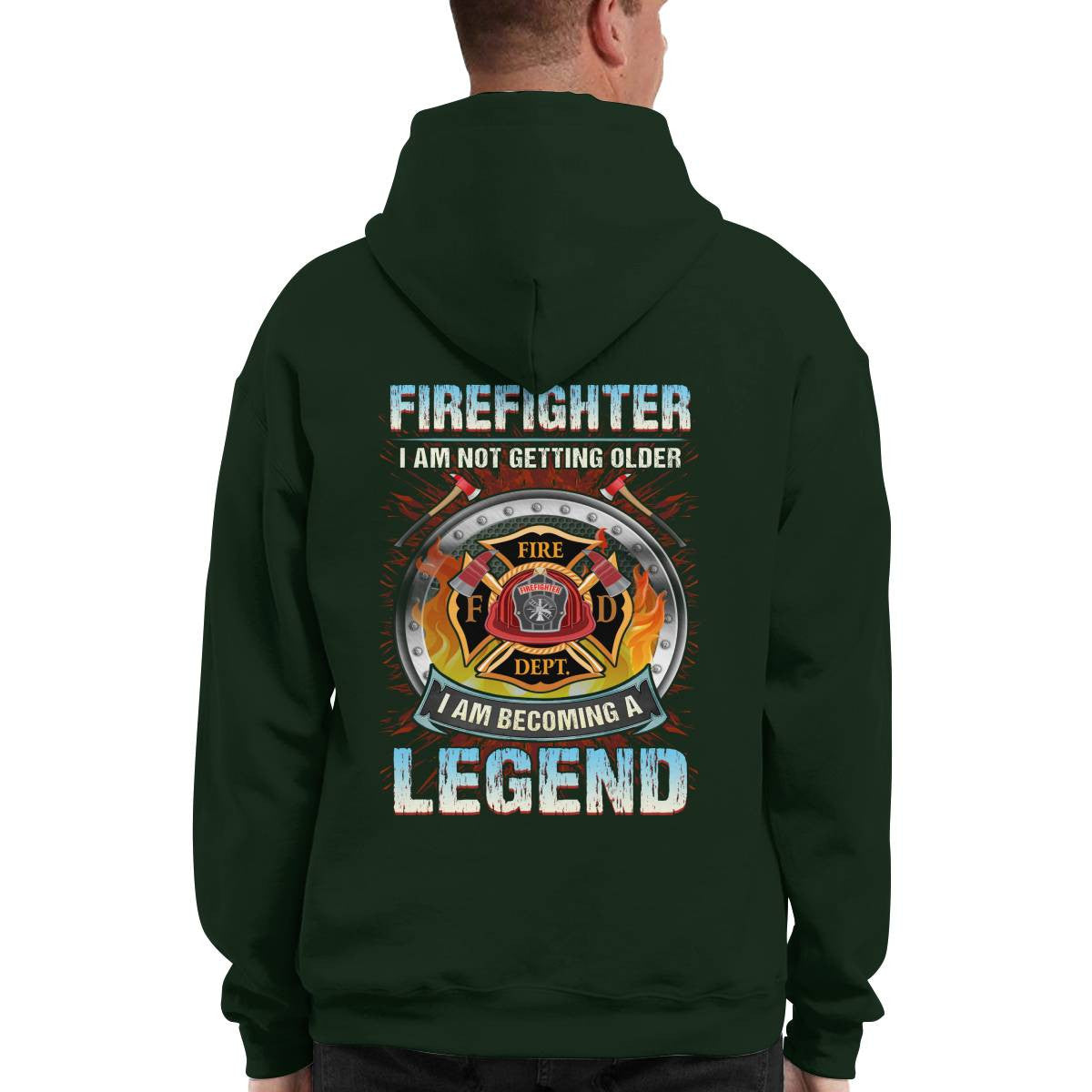Awesome Firefighter -Hoodie - grunx260804-0140