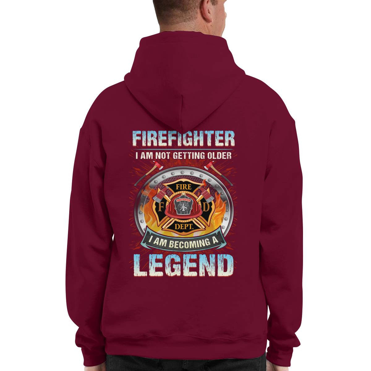 Awesome Firefighter -Hoodie - grunx260804-0140