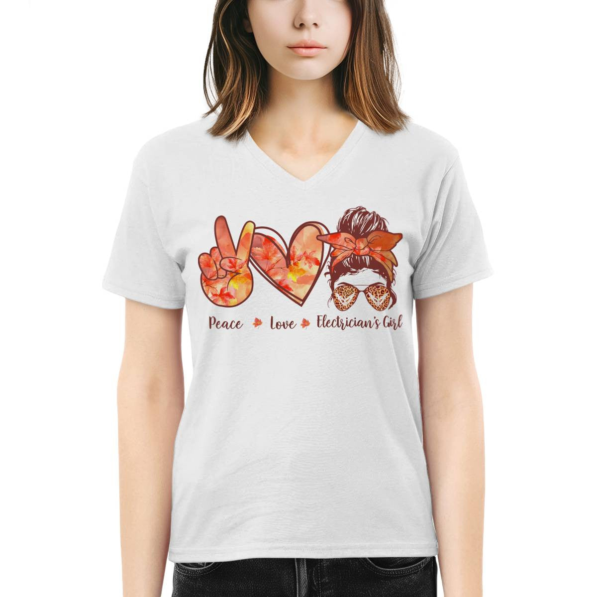 Awesome Electrician's Girl-Hoodie - grunx260804-0064
