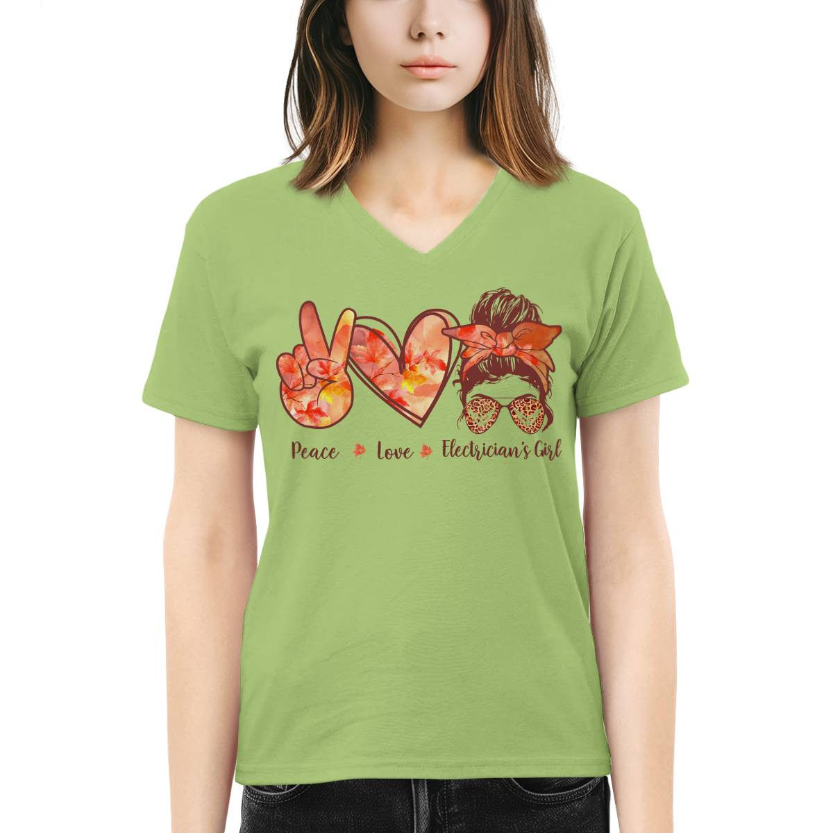 Awesome Electrician's Girl-Hoodie - grunx260804-0064