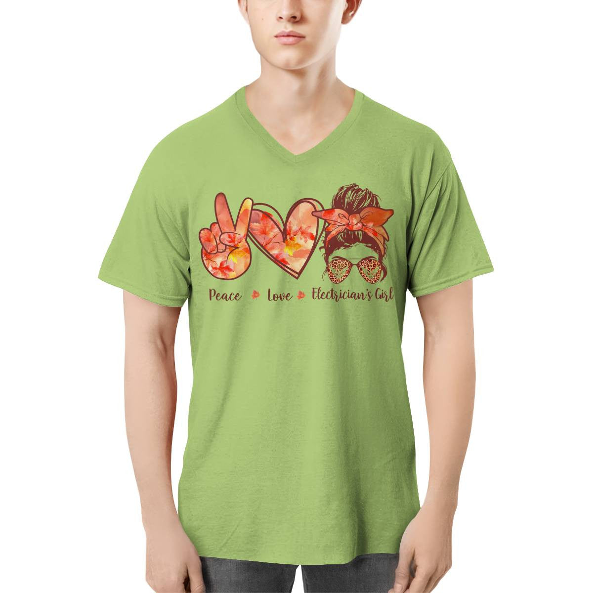 Awesome Electrician's Girl-Hoodie - grunx260804-0064