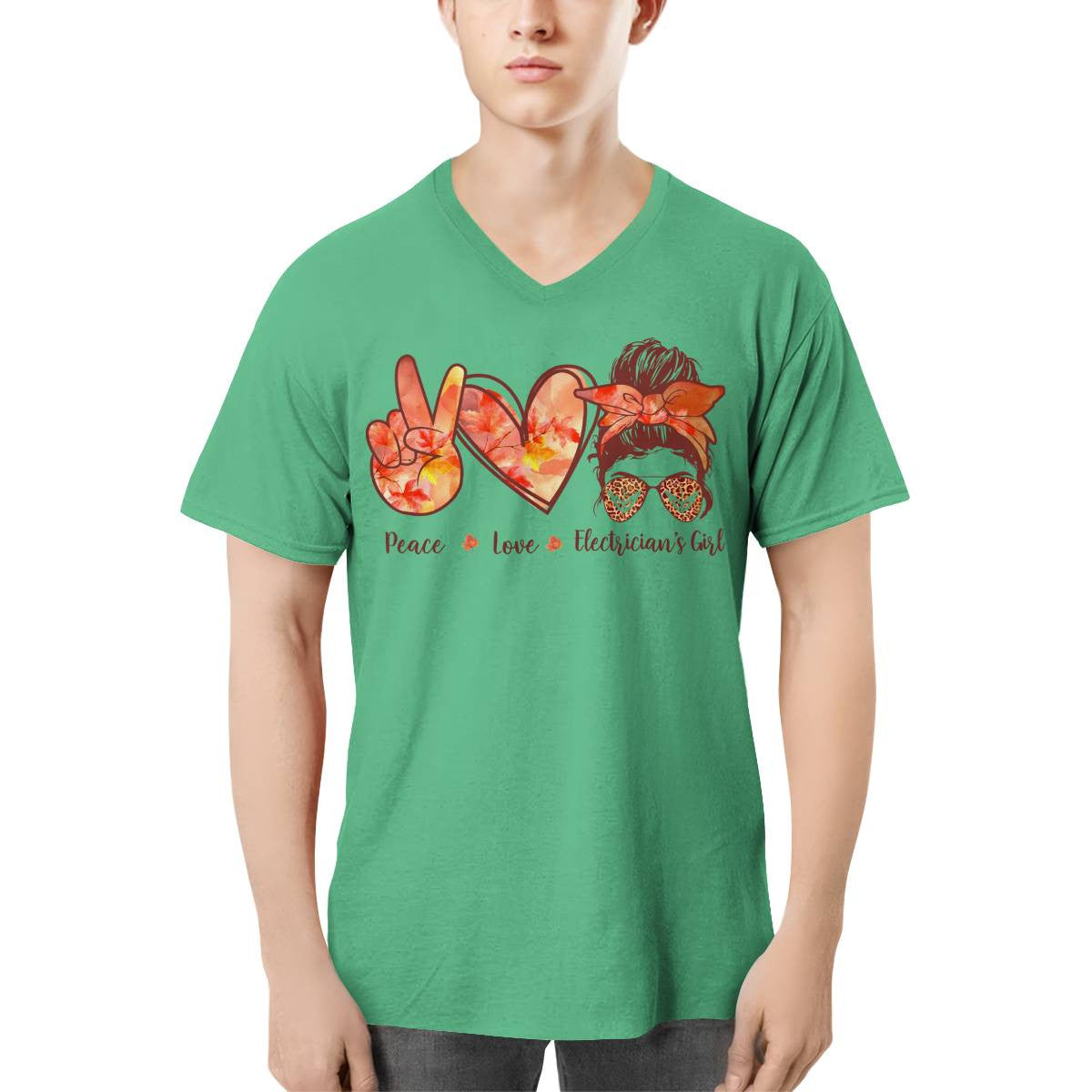Awesome Electrician's Girl-Hoodie - grunx260804-0064