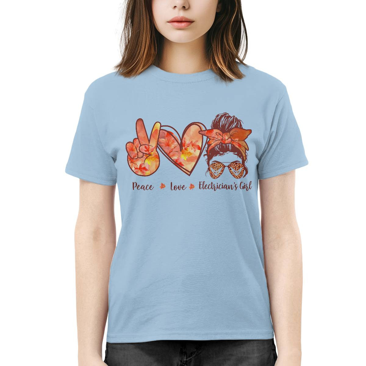 Awesome Electrician's Girl-Hoodie - grunx260804-0064