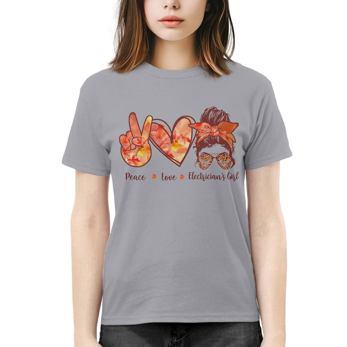 Awesome Electrician's Girl-Hoodie - grunx260804-0064