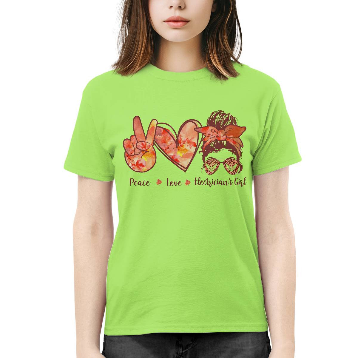 Awesome Electrician's Girl-Hoodie - grunx260804-0064