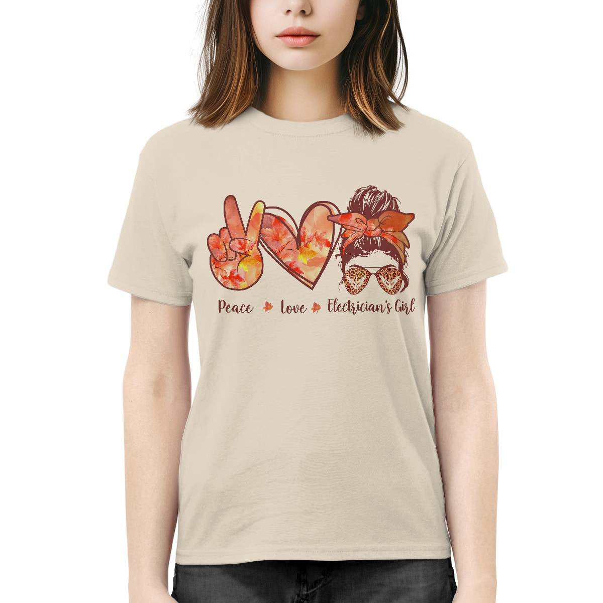 Awesome Electrician's Girl-Hoodie - grunx260804-0064