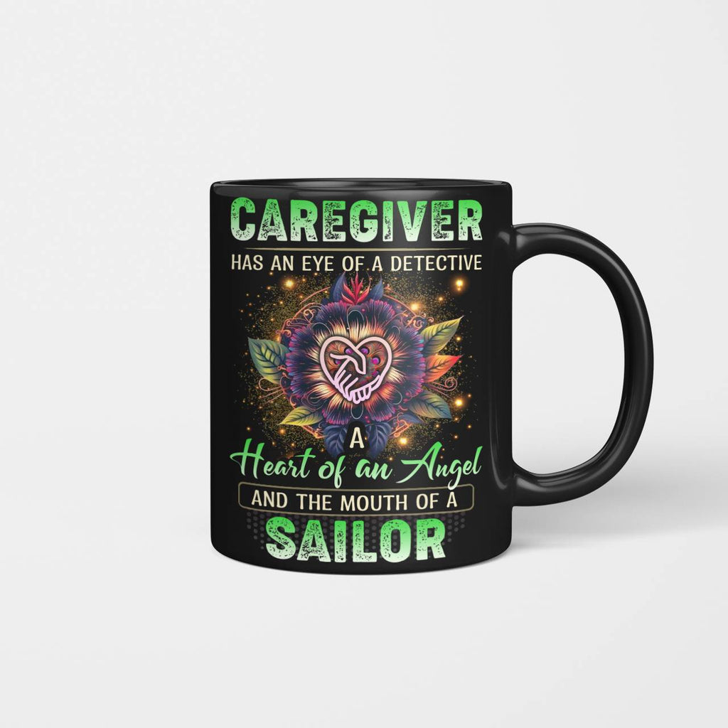 Awesome Caregiver a heart of an angel -Hoodie-#F121124SAINT1XCAREZ4