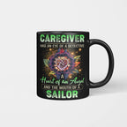 Awesome Caregiver a heart of an angel -Hoodie-#F121124SAINT1XCAREZ4