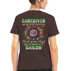 Awesome Caregiver a heart of an angel -Hoodie-#F121124SAINT1XCAREZ4