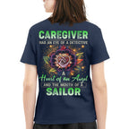 Awesome Caregiver a heart of an angel -Hoodie-#F121124SAINT1XCAREZ4