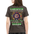 Awesome Caregiver a heart of an angel -Hoodie-#F121124SAINT1XCAREZ4