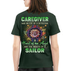 Awesome Caregiver a heart of an angel -Hoodie-#F121124SAINT1XCAREZ4