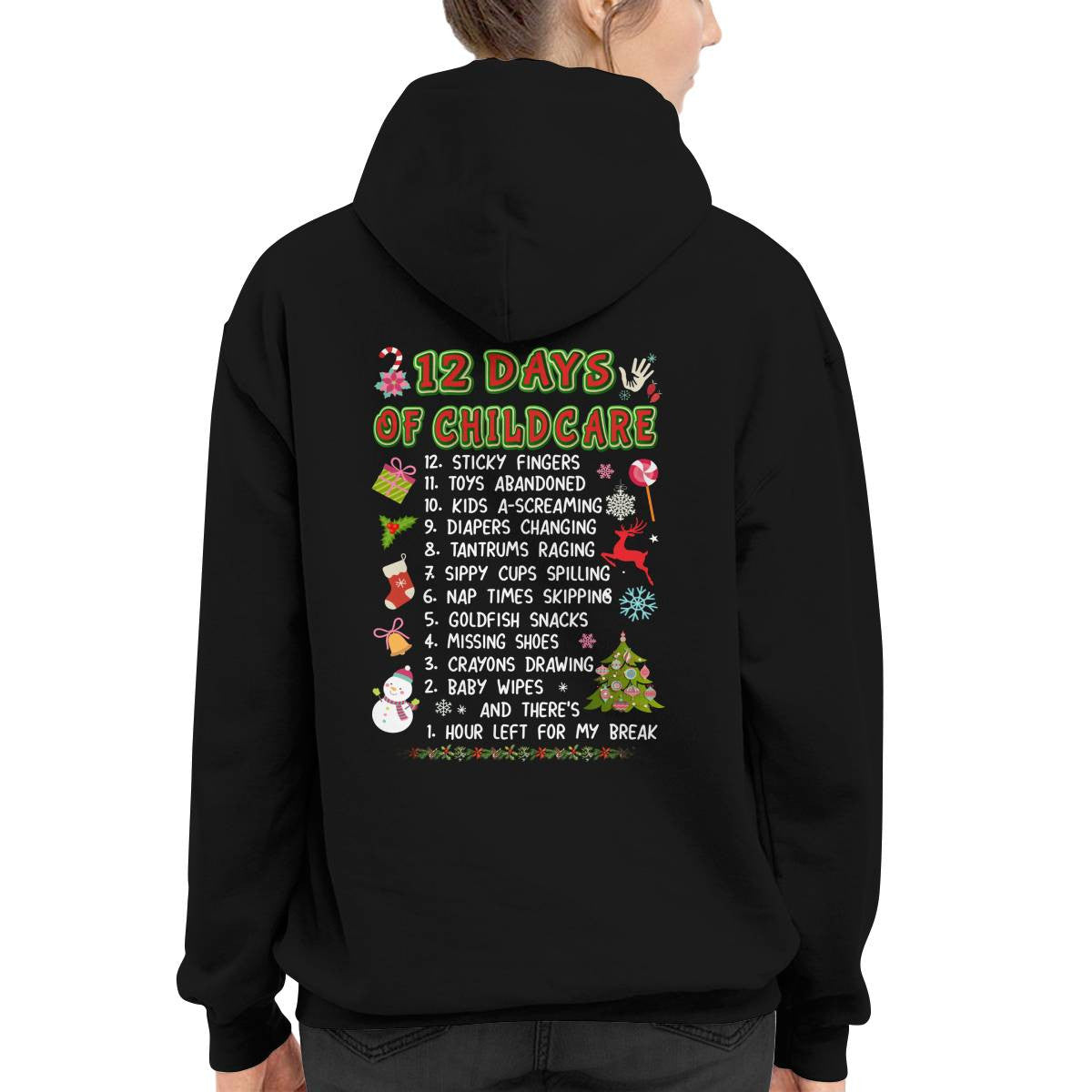 Awesome Childcare Provider -Hoodie-#F121124TWELVEDY1BCHPRZ4
