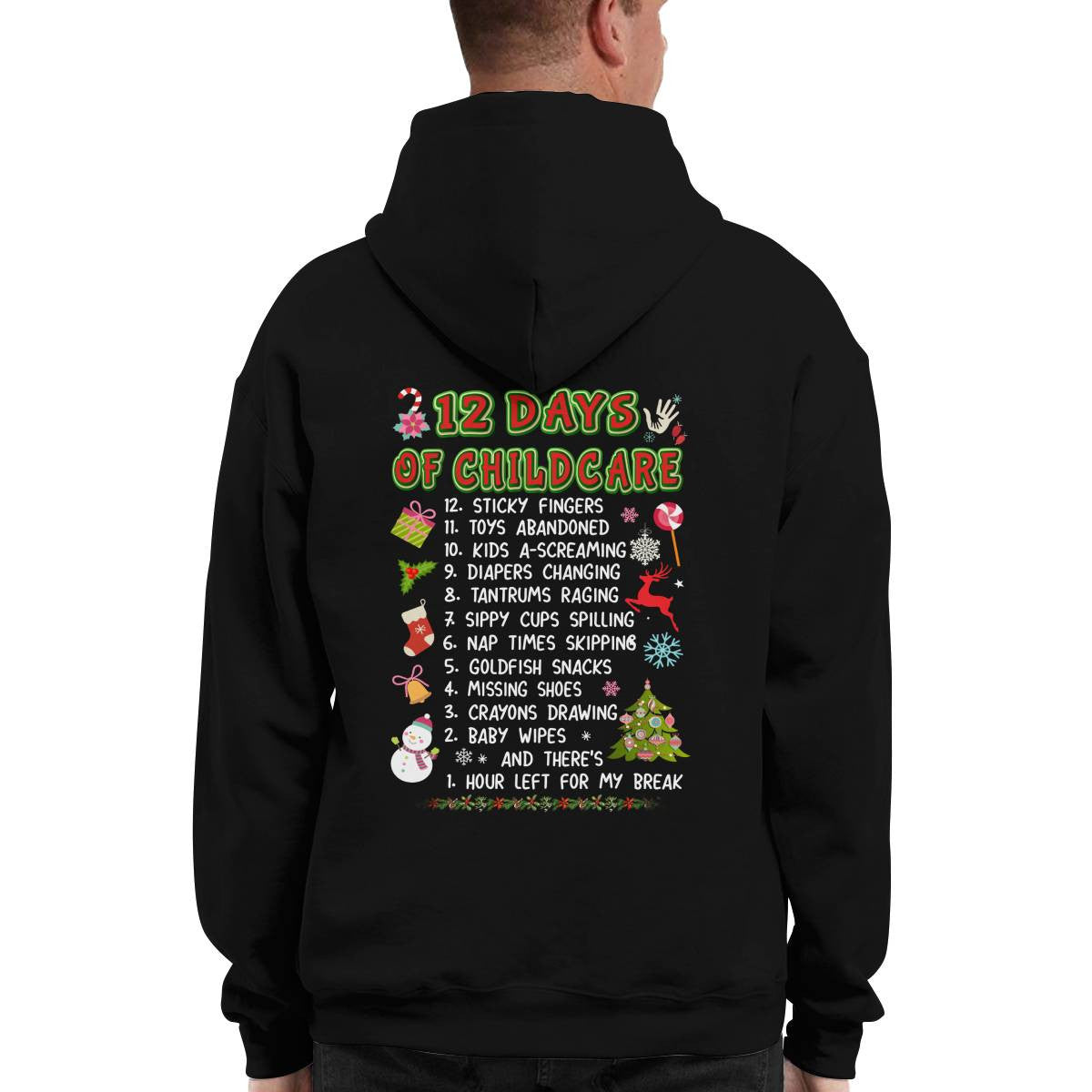 Awesome Childcare Provider -Hoodie-#F121124TWELVEDY1BCHPRZ4
