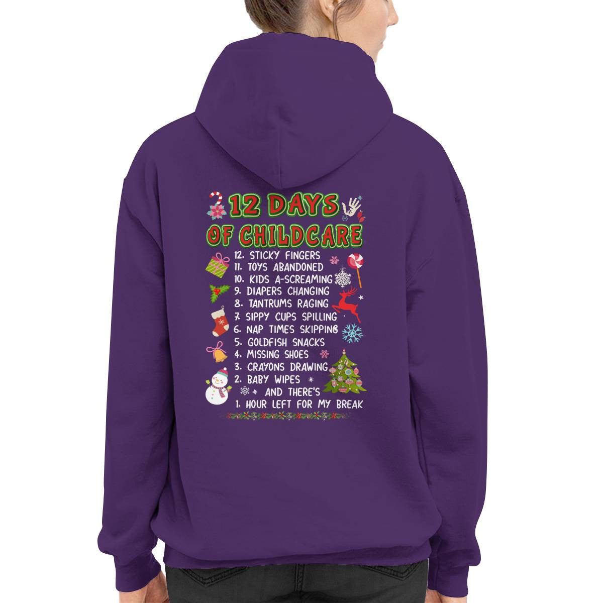 Awesome Childcare Provider -Hoodie-#F121124TWELVEDY1BCHPRZ4