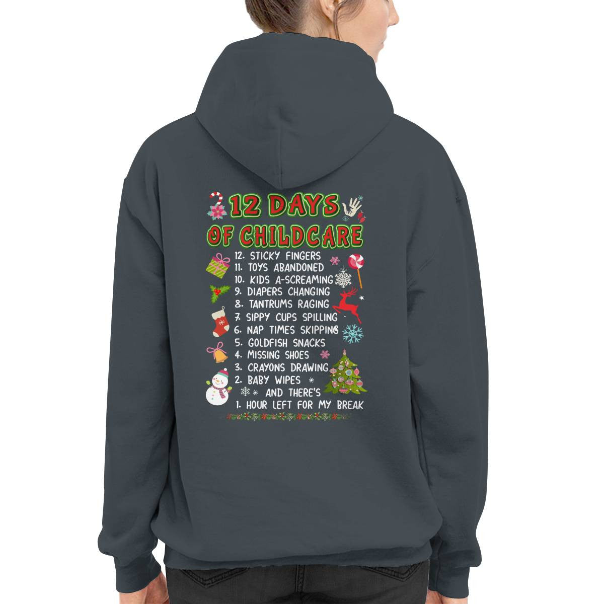 Awesome Childcare Provider -Hoodie-#F121124TWELVEDY1BCHPRZ4