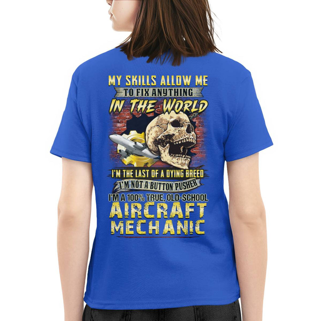 Awesome Aircraft Mechanic-T-shirt - grunx260804-0237