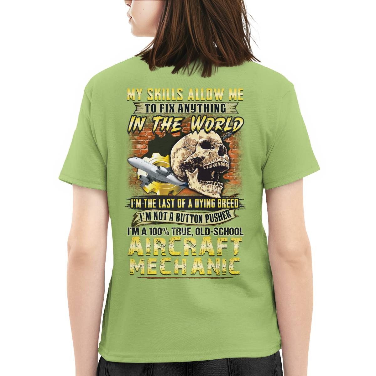Awesome Aircraft Mechanic-T-shirt - grunx260804-0237