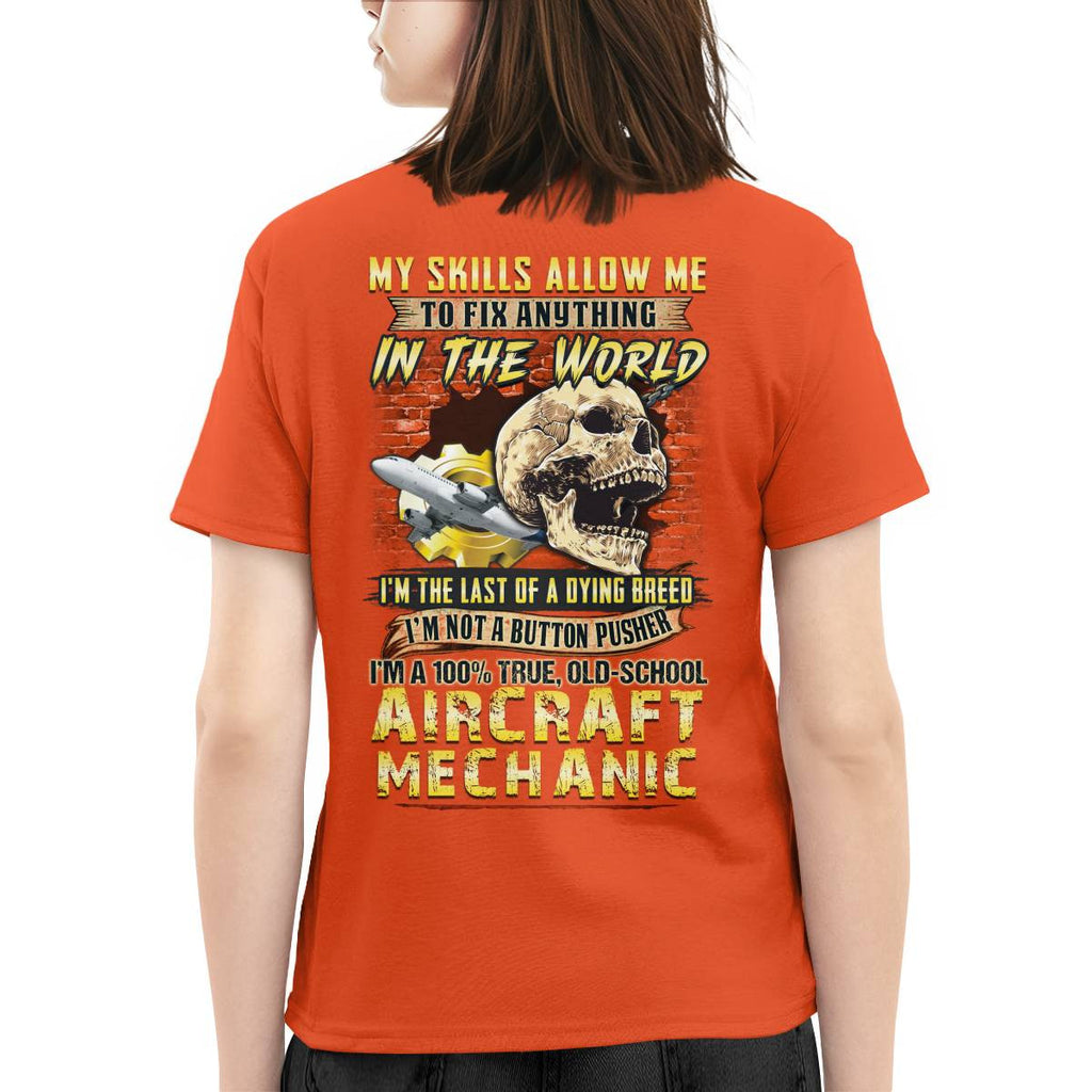 Awesome Aircraft Mechanic-T-shirt - grunx260804-0237