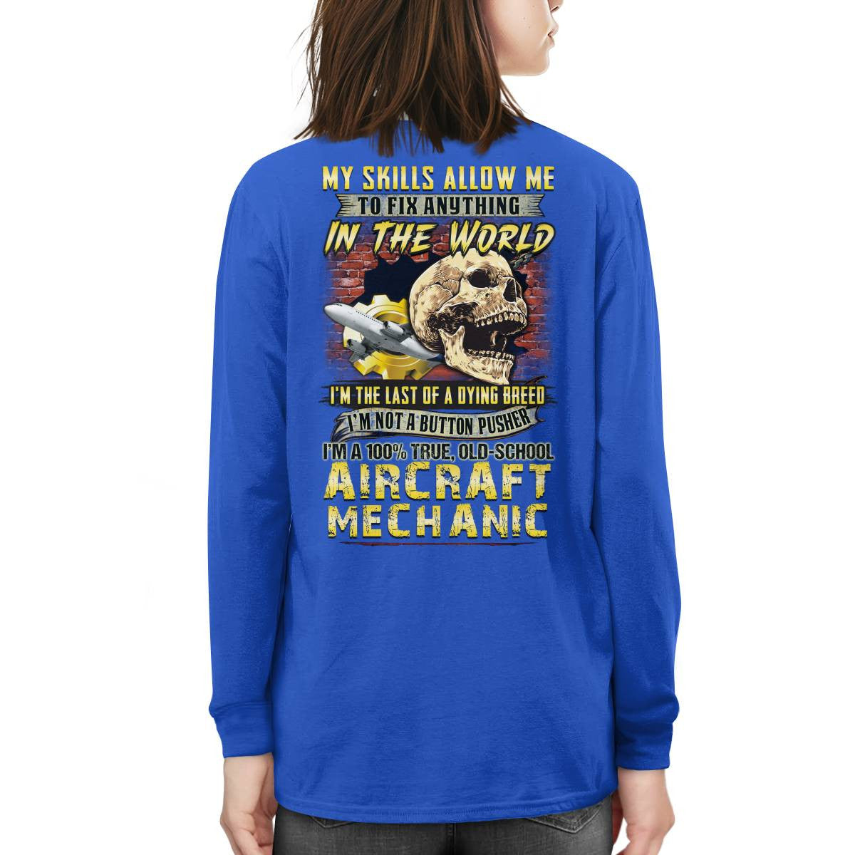 Awesome Aircraft Mechanic-T-shirt - grunx260804-0237