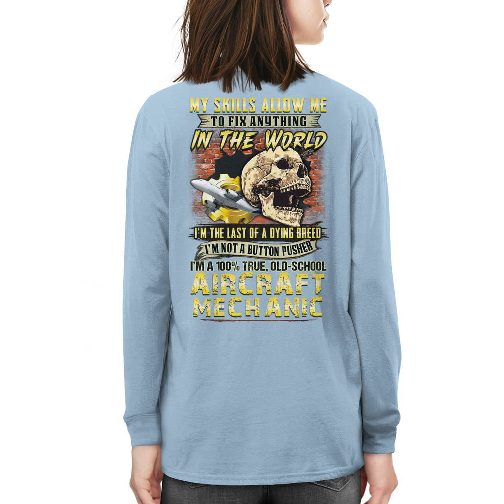 Awesome Aircraft Mechanic-T-shirt - grunx260804-0237