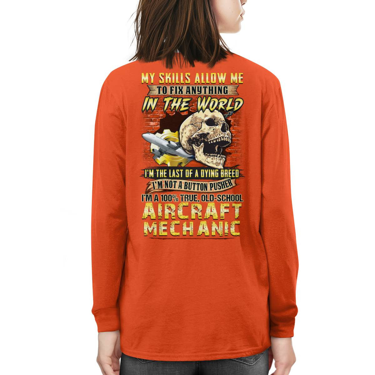 Awesome Aircraft Mechanic-T-shirt - grunx260804-0237