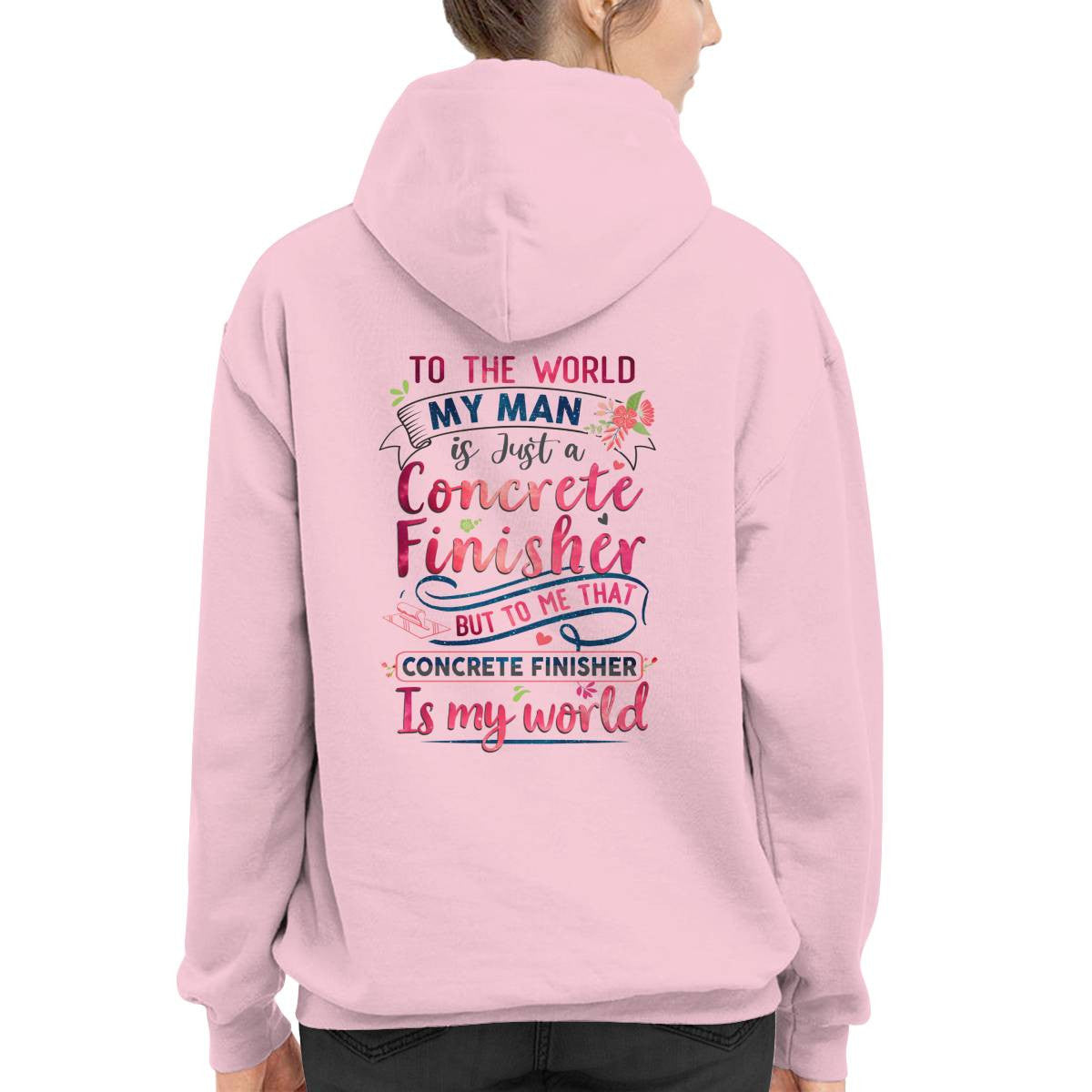 Awesome Concrete Finisher's Lady-Hoodie - grunx260804-0002