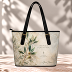 Personalized My Peace Olive Branch Saddle Bag