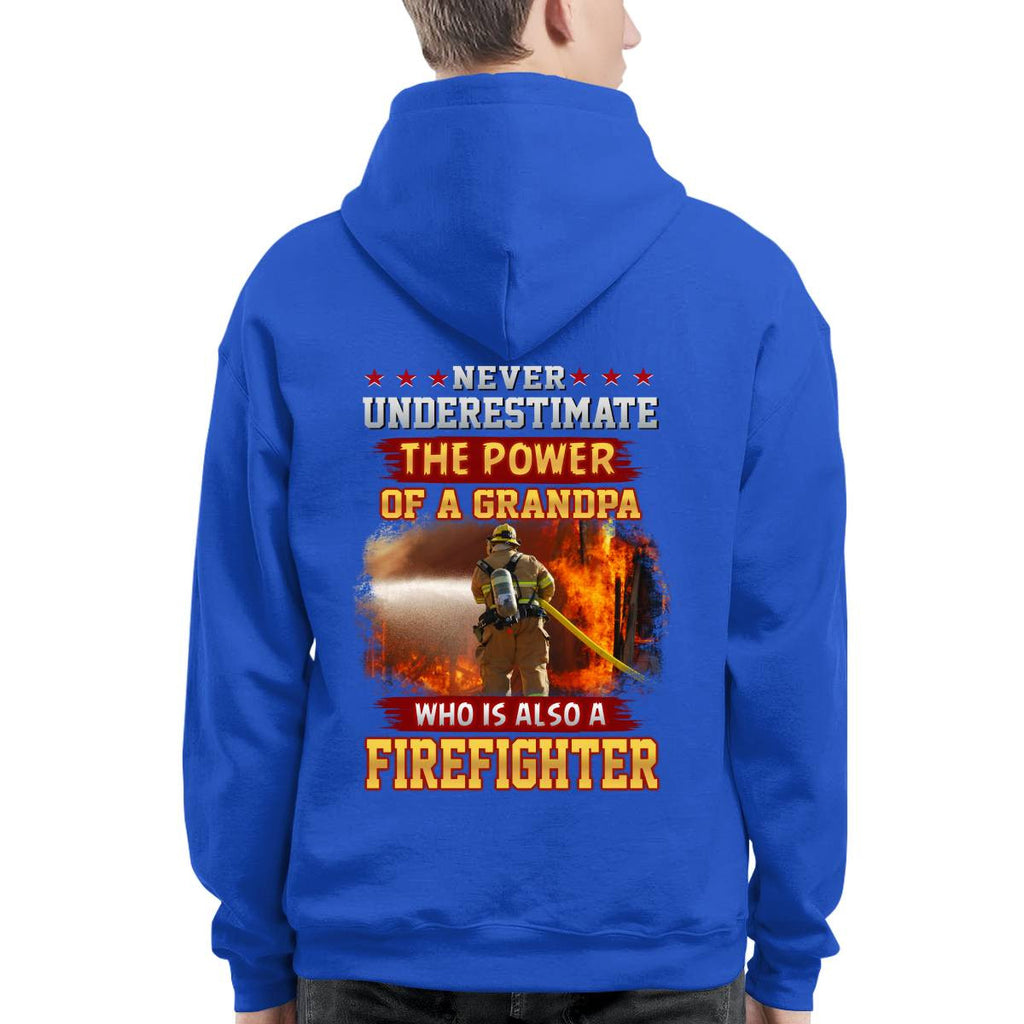 Awesome Firefighter-T-shirt - grunx260804-0157