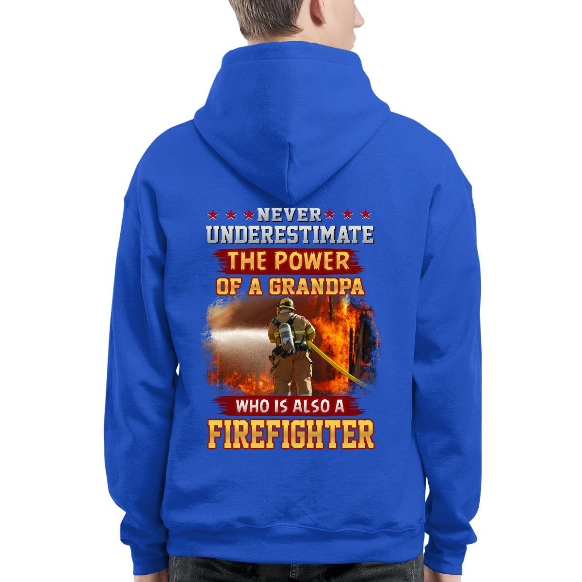 Awesome Firefighter-T-shirt - grunx260804-0157