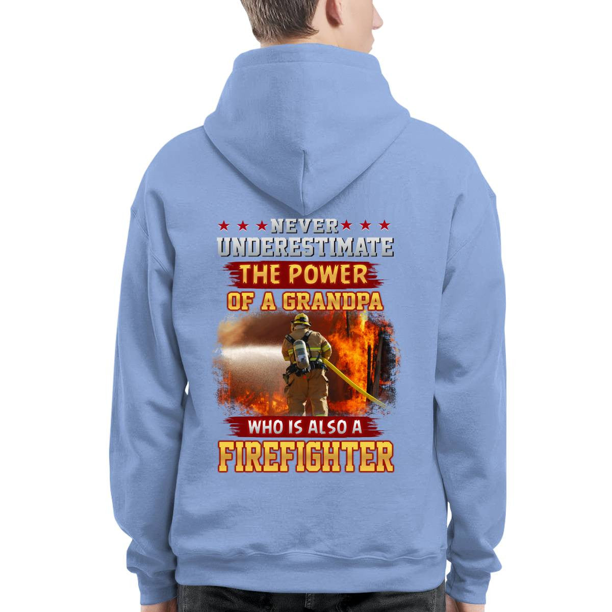 Awesome Firefighter-T-shirt - grunx260804-0157