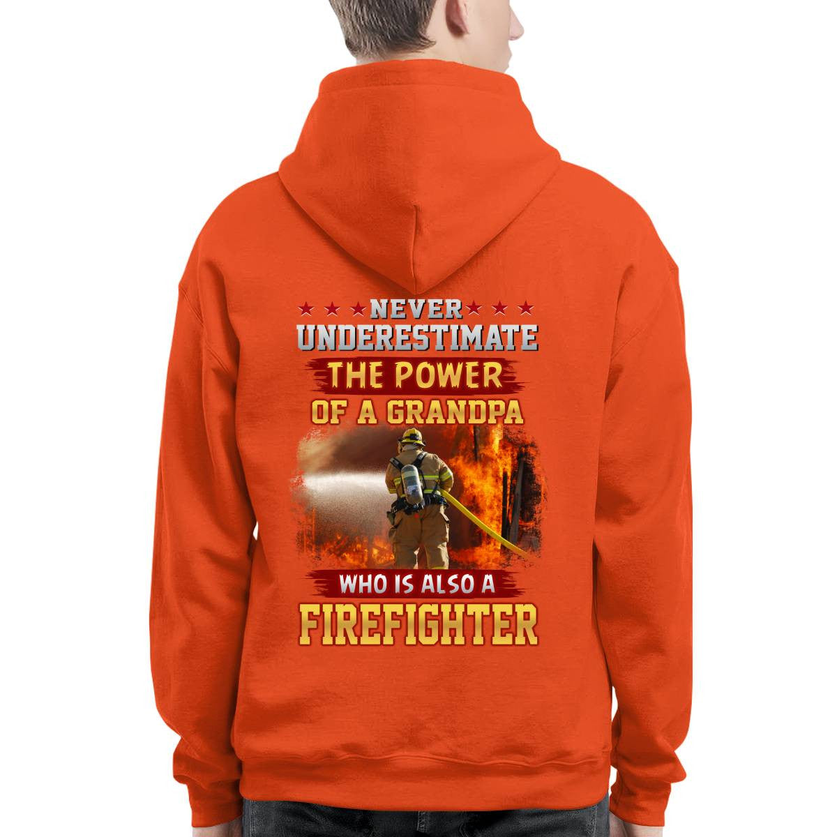 Awesome Firefighter-T-shirt - grunx260804-0157